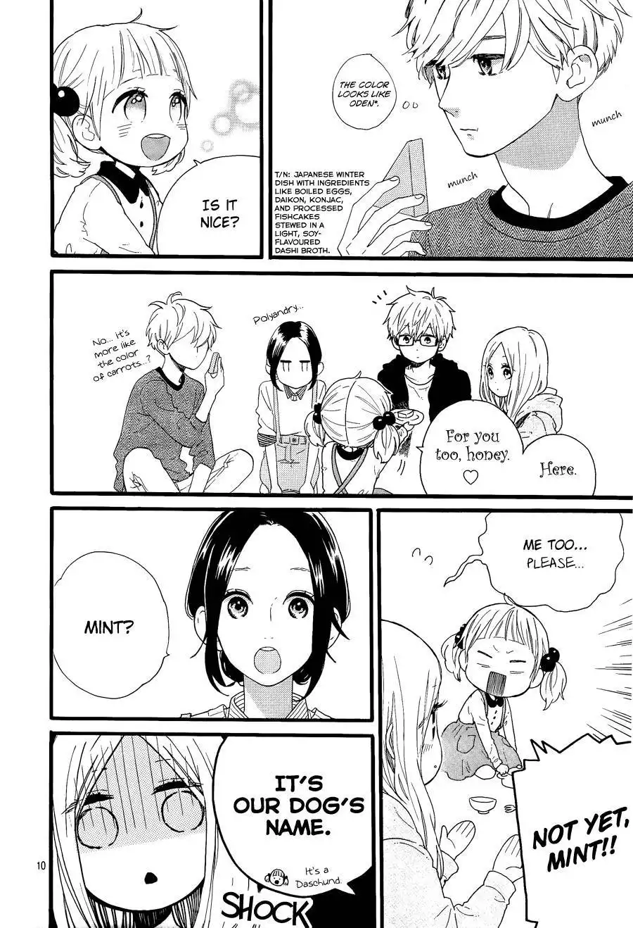 Hibi Chouchou x Hirunaka no Ryuusei Chapter 0 13